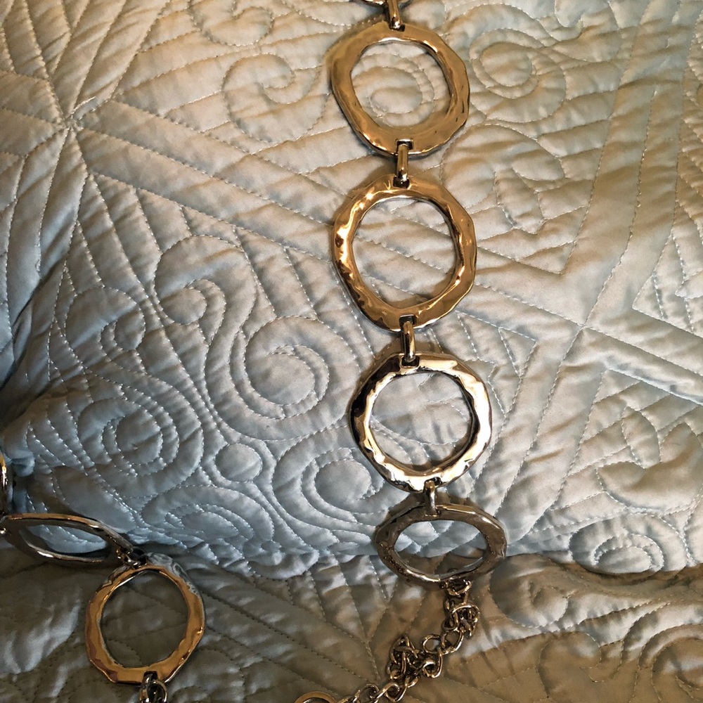 Large silver Belt